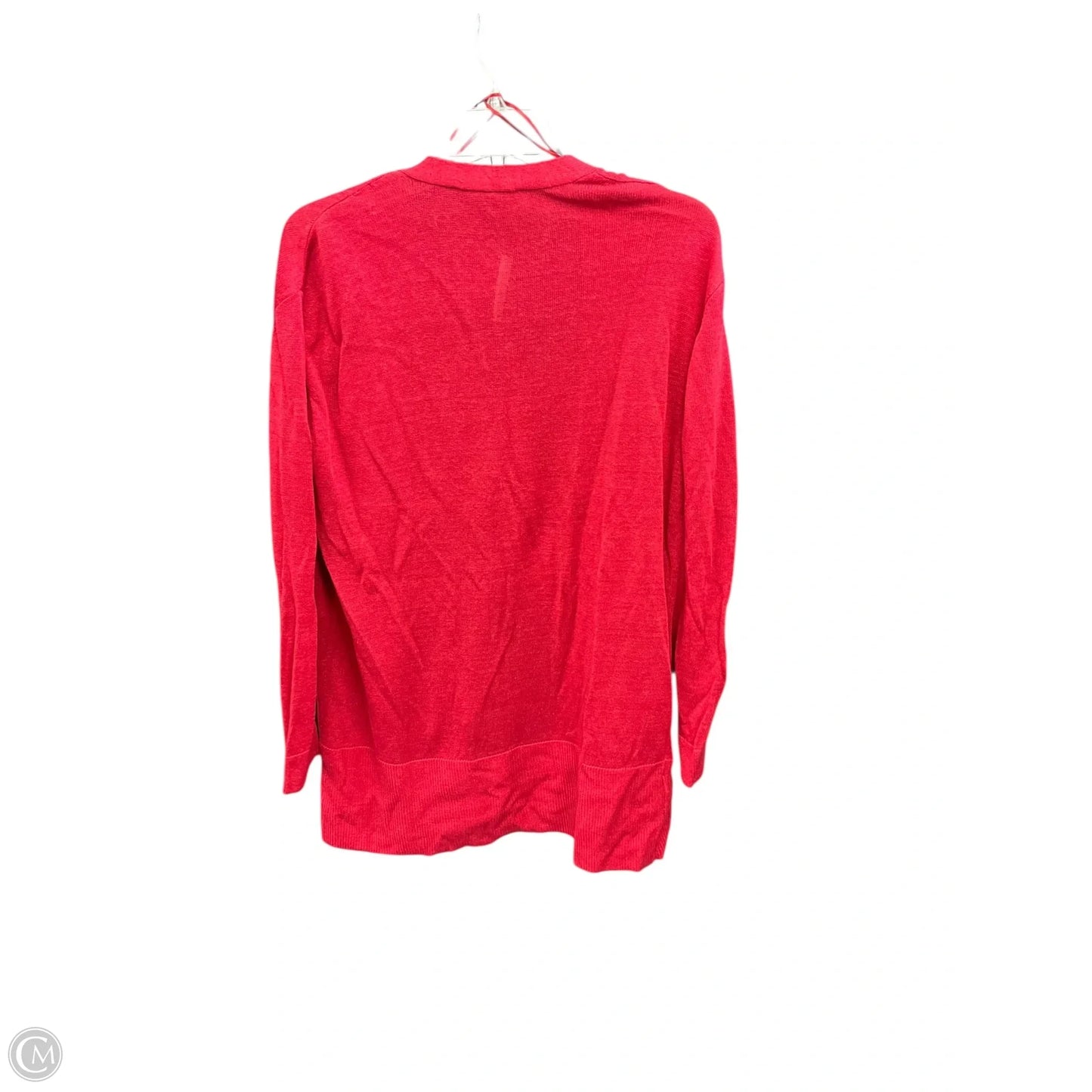Cardigan By Ann Taylor In Red, Size: M