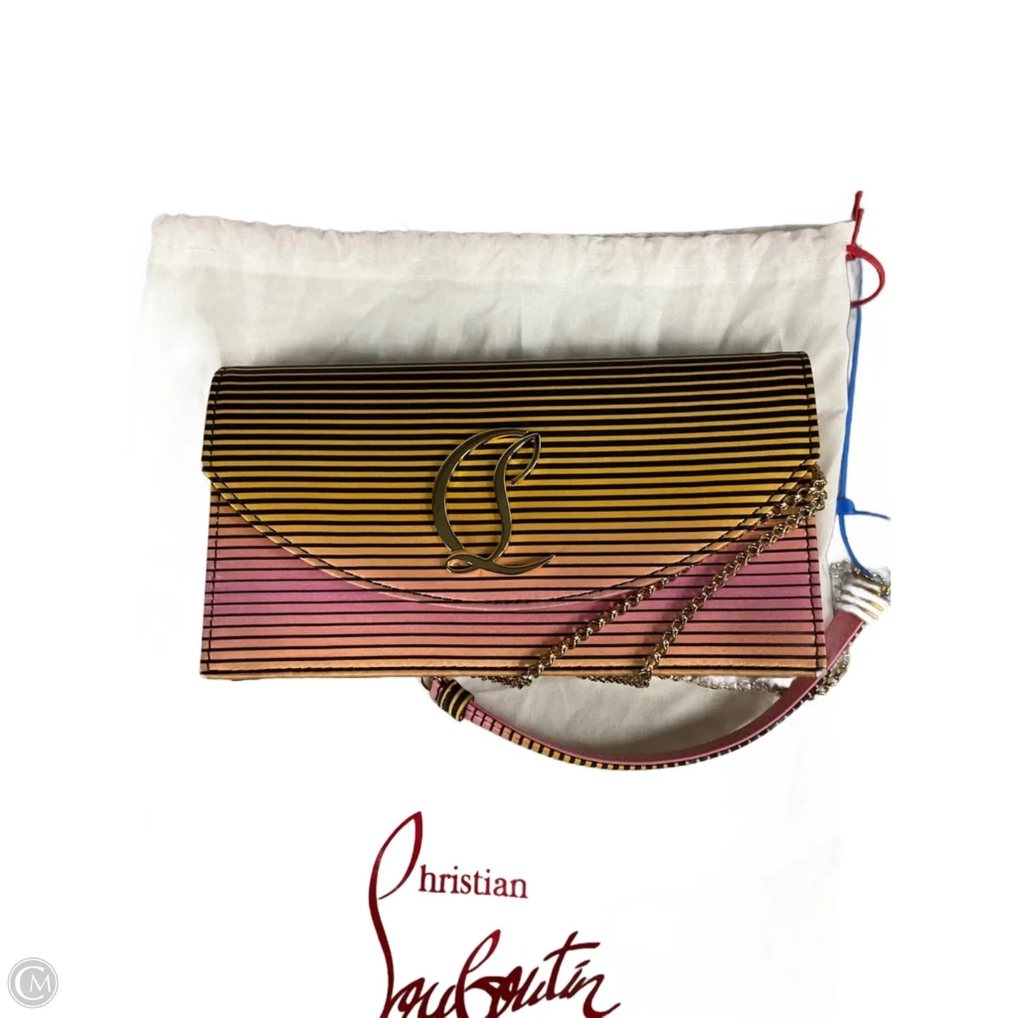 Crossbody Luxury Designer By Christian Louboutin, Size: Small