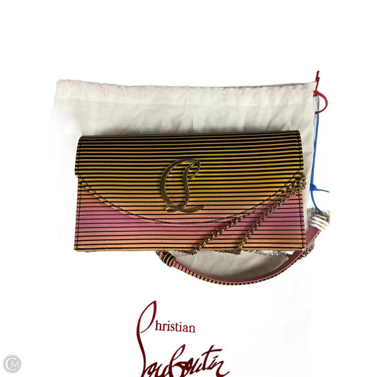 Crossbody Luxury Designer By Christian Louboutin, Size: Small