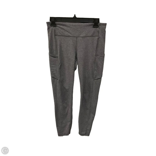 Athletic Leggings By Lululemon In Grey, Size: M