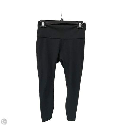 Athletic Leggings By Lululemon In Black, Size: M