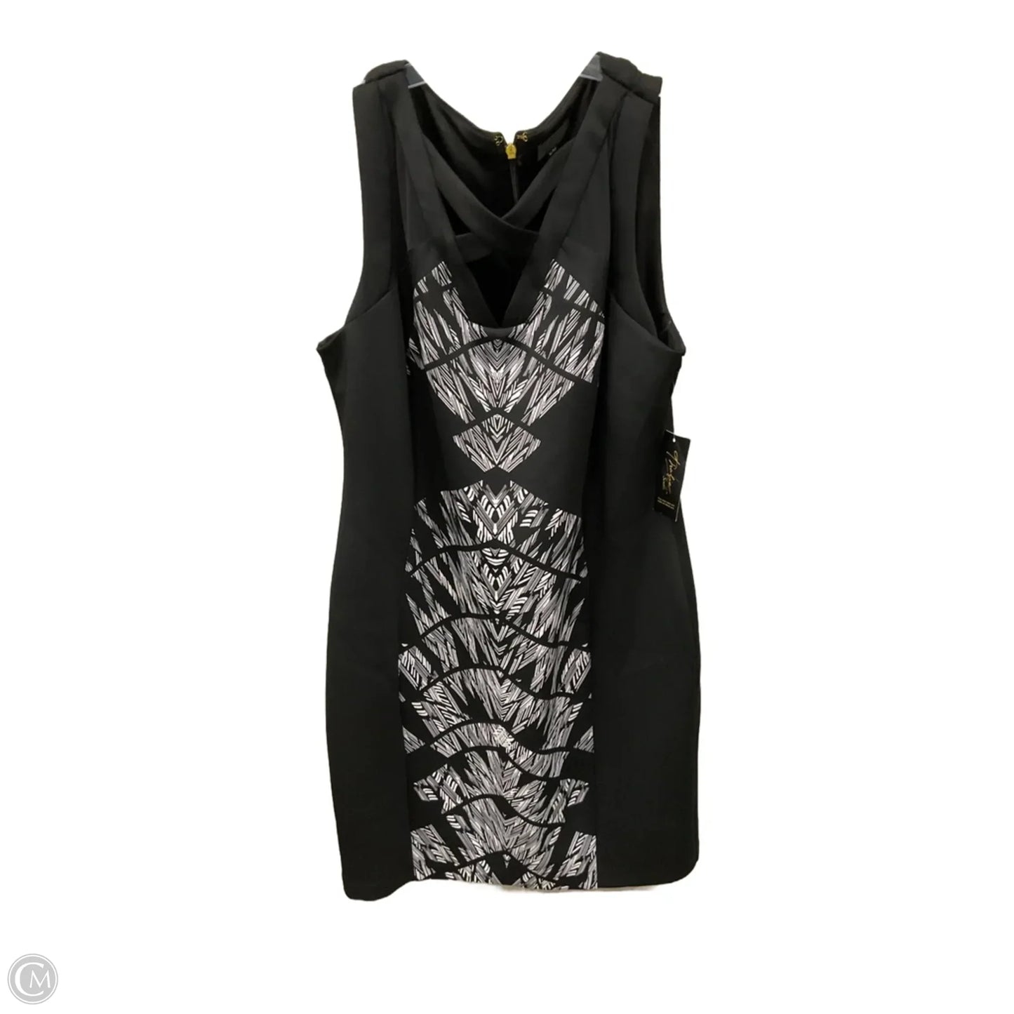 Dress Casual Midi By Thalia Sodi In Black, Size: Xl