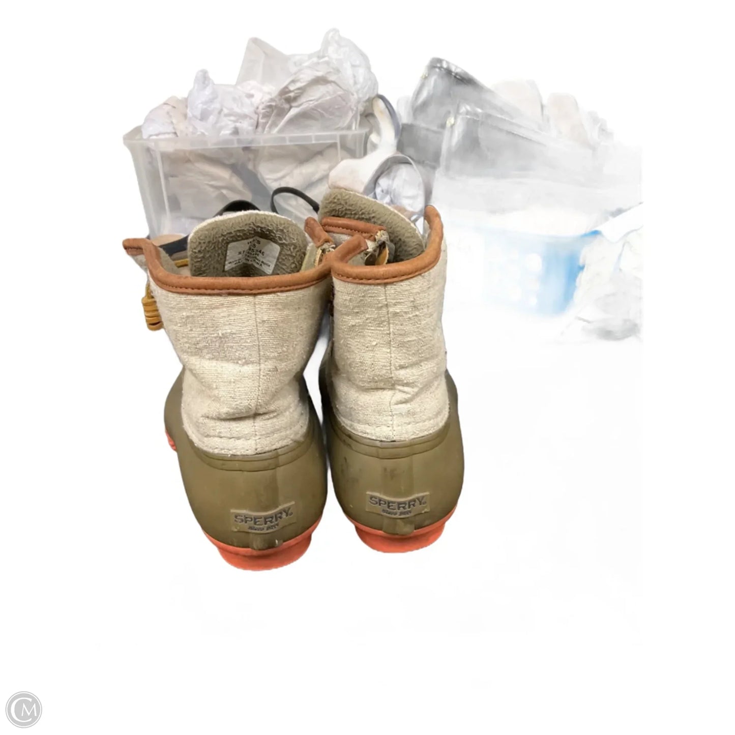 Boots Rain By Sperry In Green, Size: 9.5