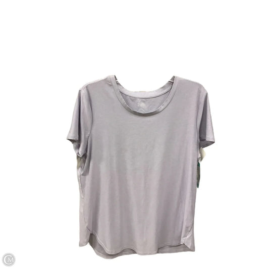 Top Short Sleeve Basic By Market & Spruce In Purple, Size: Xl