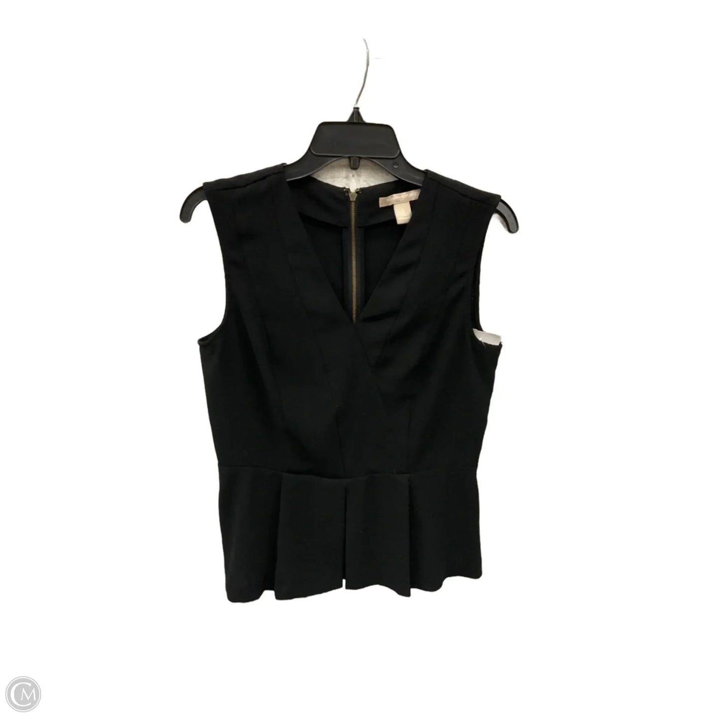 Top Sleeveless By Banana Republic In Black, Size: S
