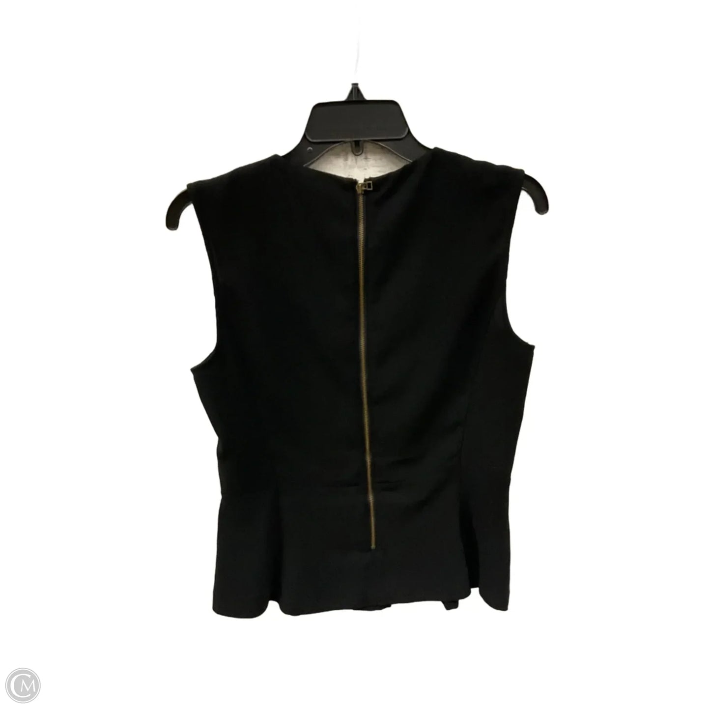 Top Sleeveless By Banana Republic In Black, Size: S