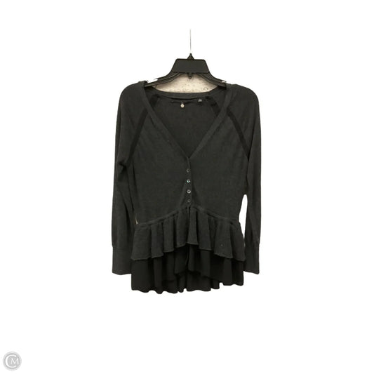 Cardigan By Knitted And Knotted In Grey, Size: S