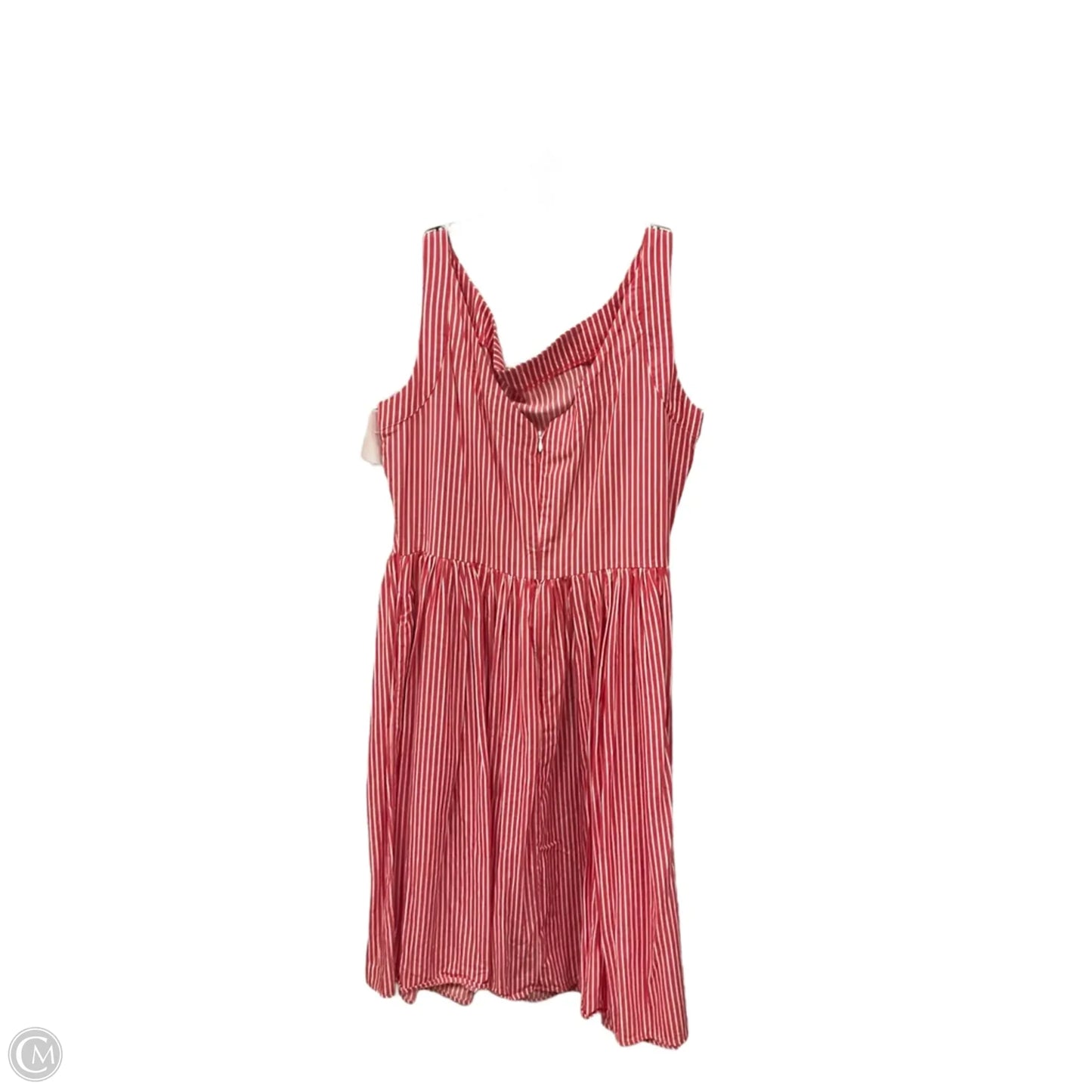 Dress Casual Midi By Clothes Mentor In Red, Size: M