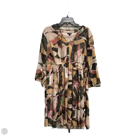 Dress Casual Midi By Torrid In Brown, Size: L