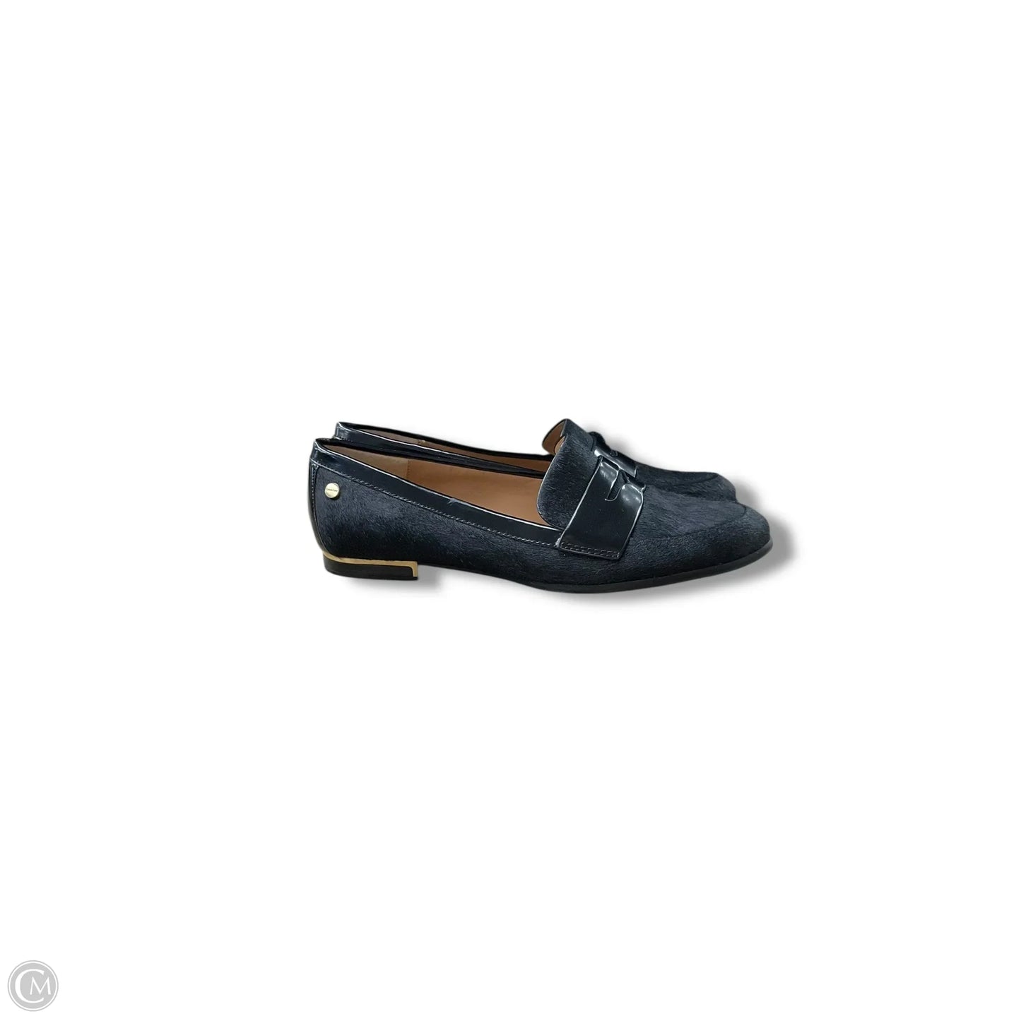 Shoes Flats By Calvin Klein In Black, Size: 6