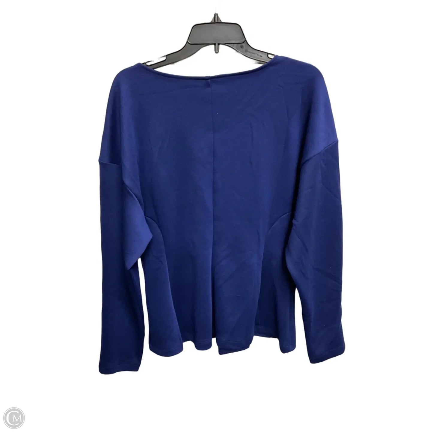 Dress Casual Midi By H&m In Blue, Size: L