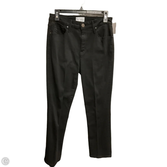 Jeans Straight By Parker Smith In Black Denim, Size: 6