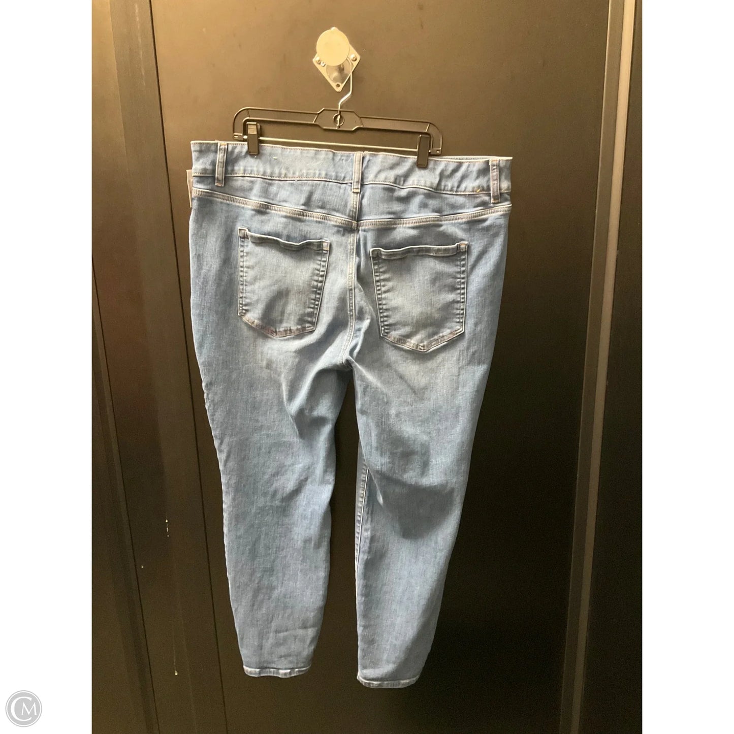 Jeans Skinny By Lane Bryant In Blue Denim, Size: 22