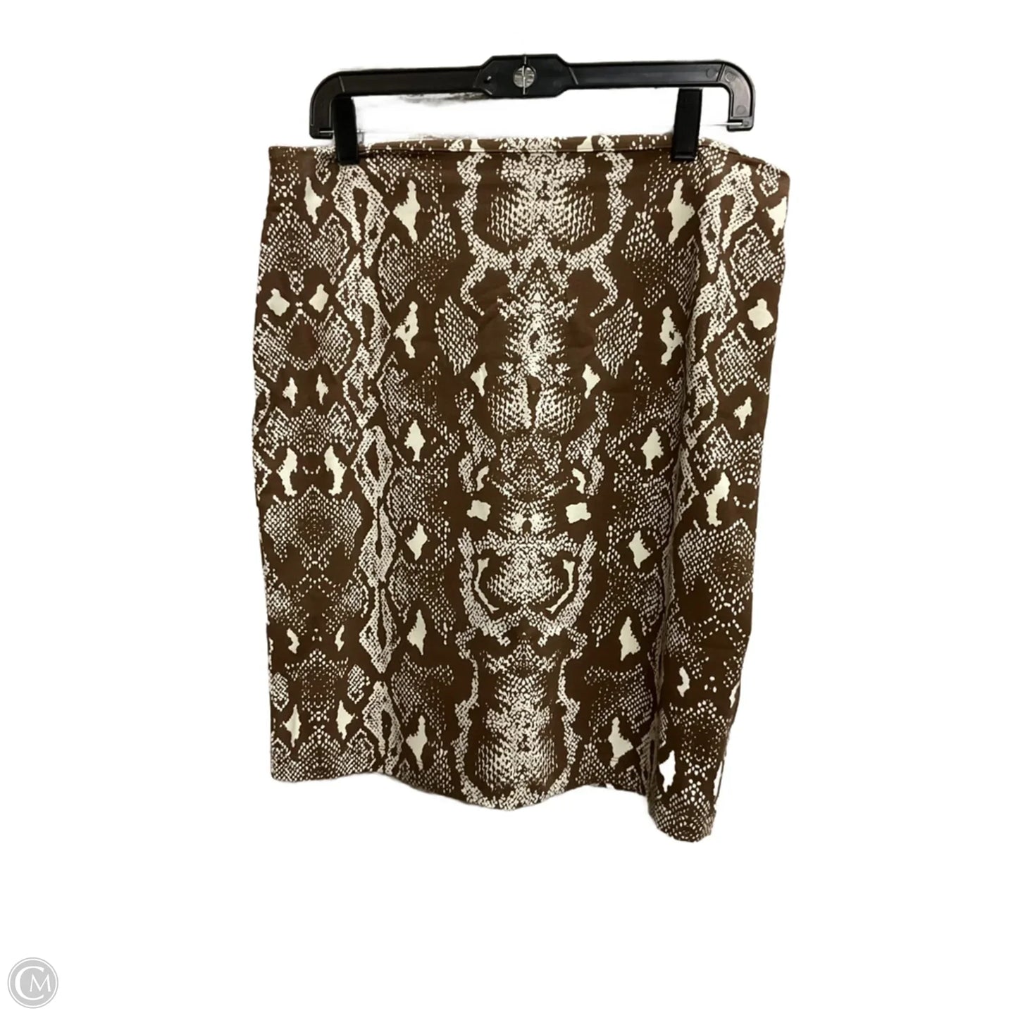 Skirt Midi By J Mclaughlin In Brown, Size: 8