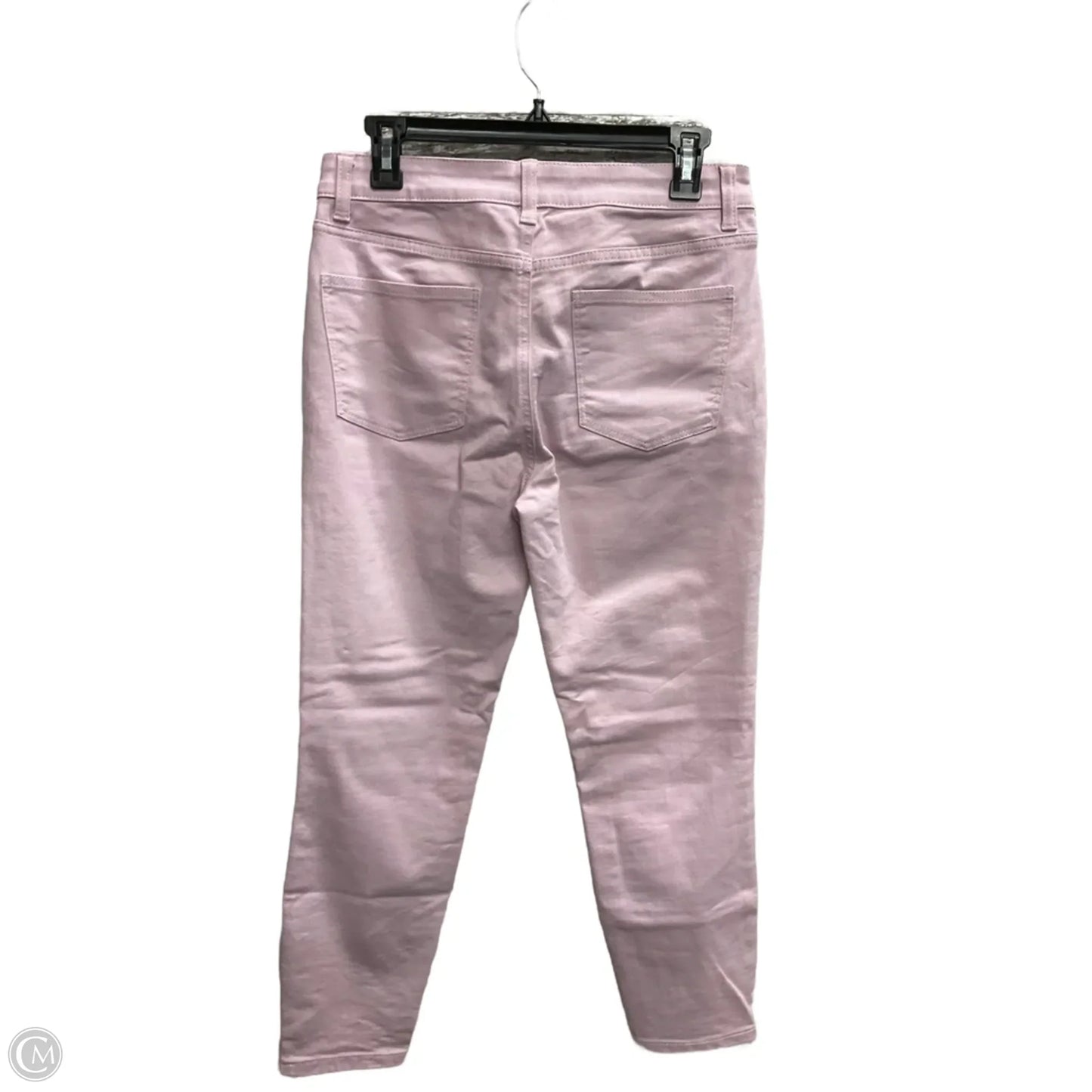 Jeans Cropped By Talbots In Purple, Size: 6