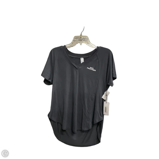 Athletic Top Short Sleeve By Clothes Mentor In Grey, Size: S