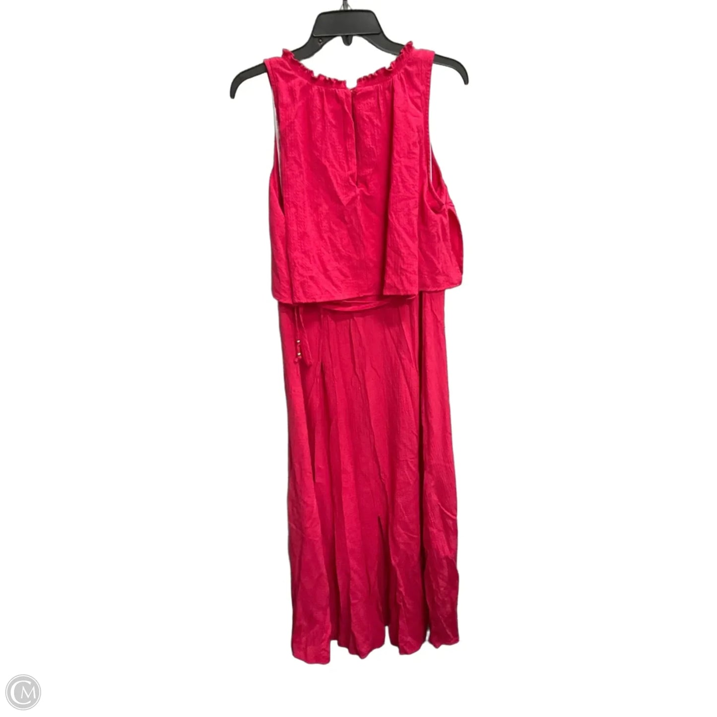 Dress Casual Maxi By Calvin Klein In Pink, Size: 12