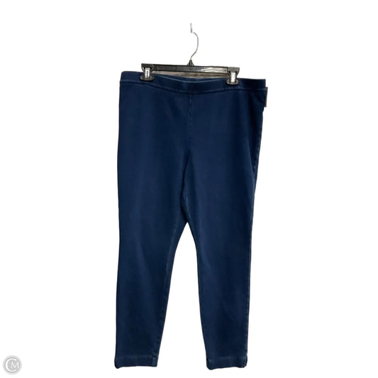 Pants Leggings By J. Jill In Blue, Size: L