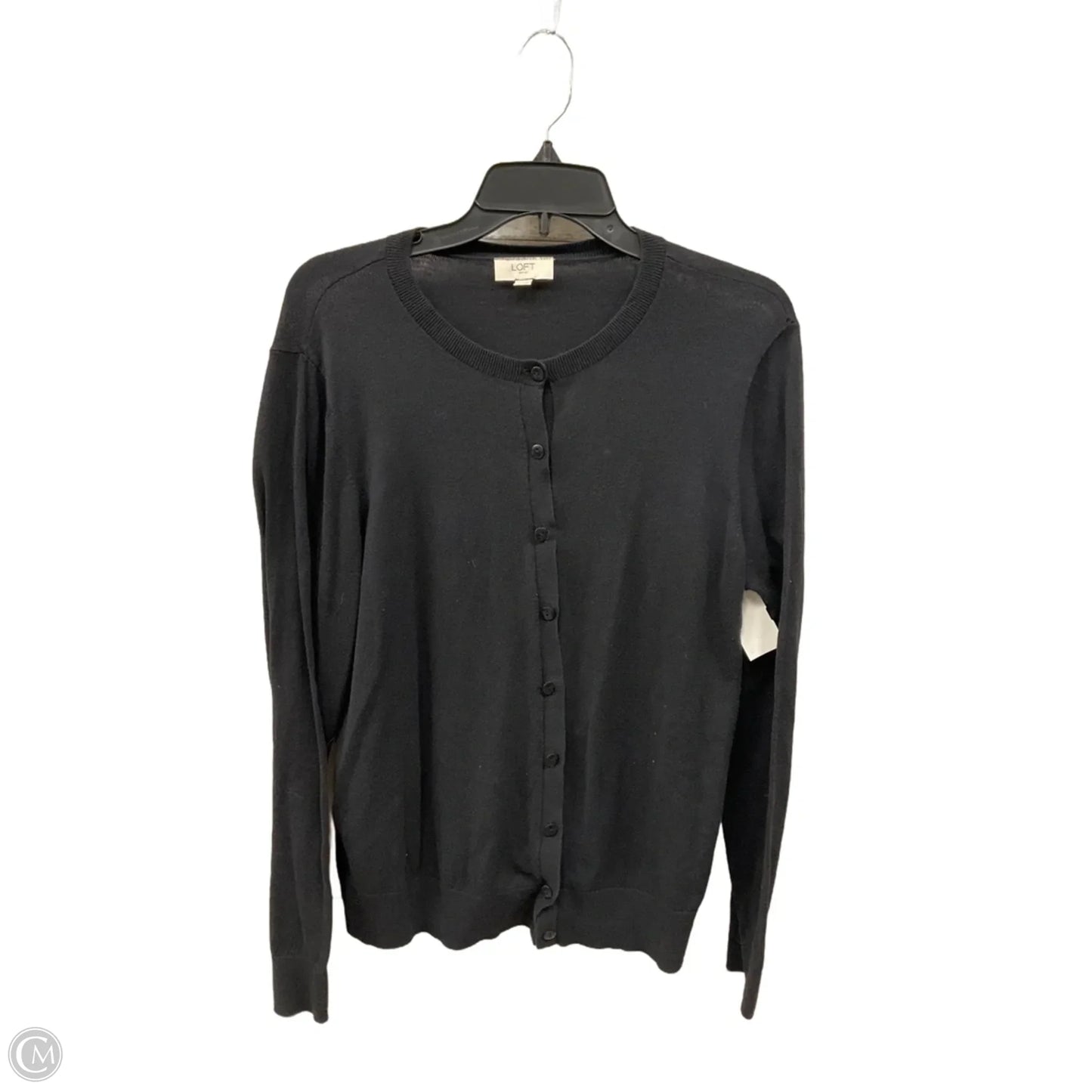 Cardigan By Loft In Black, Size: Xl