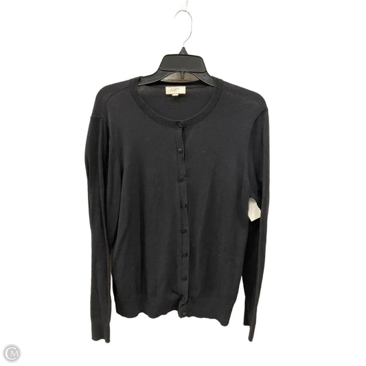 Cardigan By Loft In Black, Size: Xl