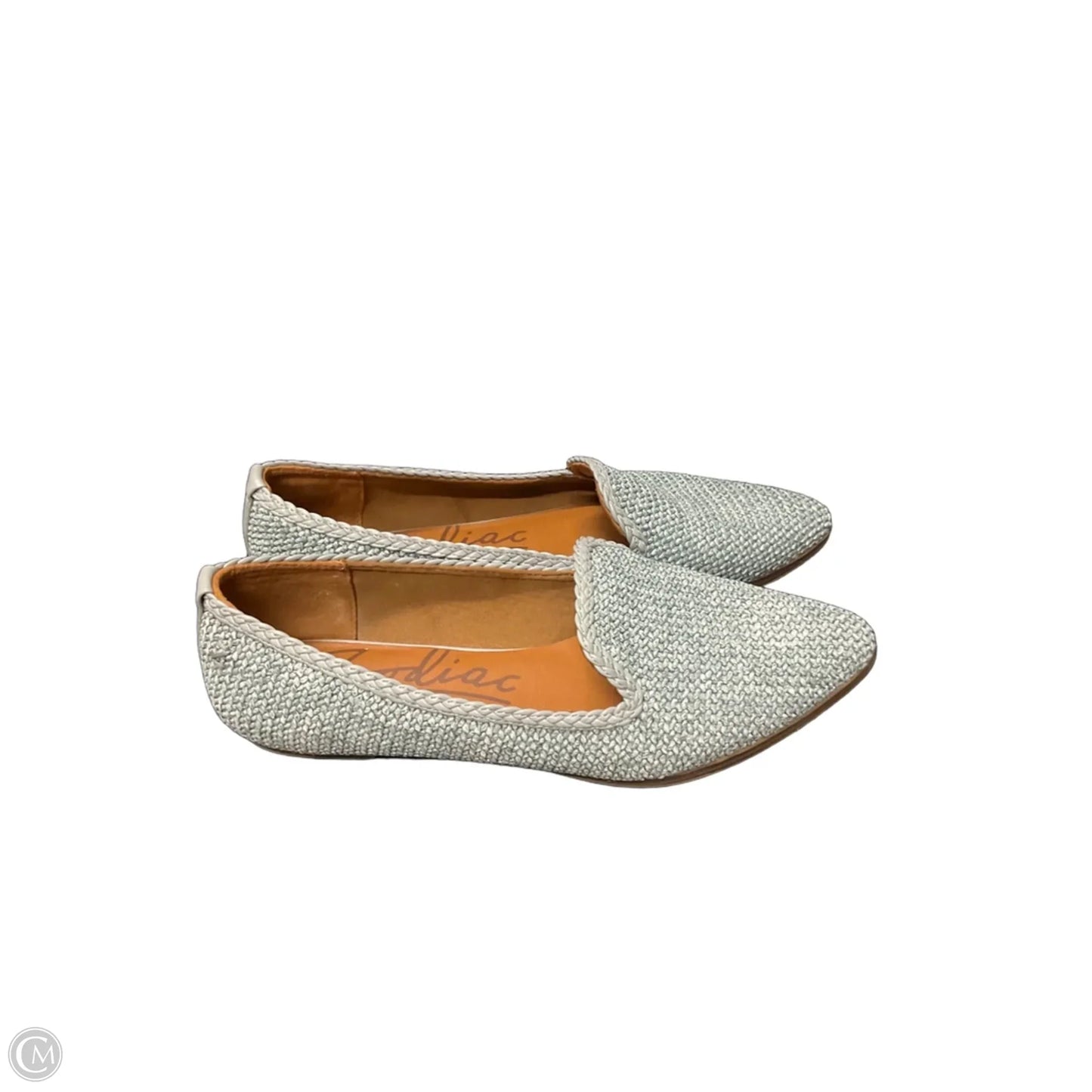 Shoes Flats By Zodiac In Blue, Size: 10