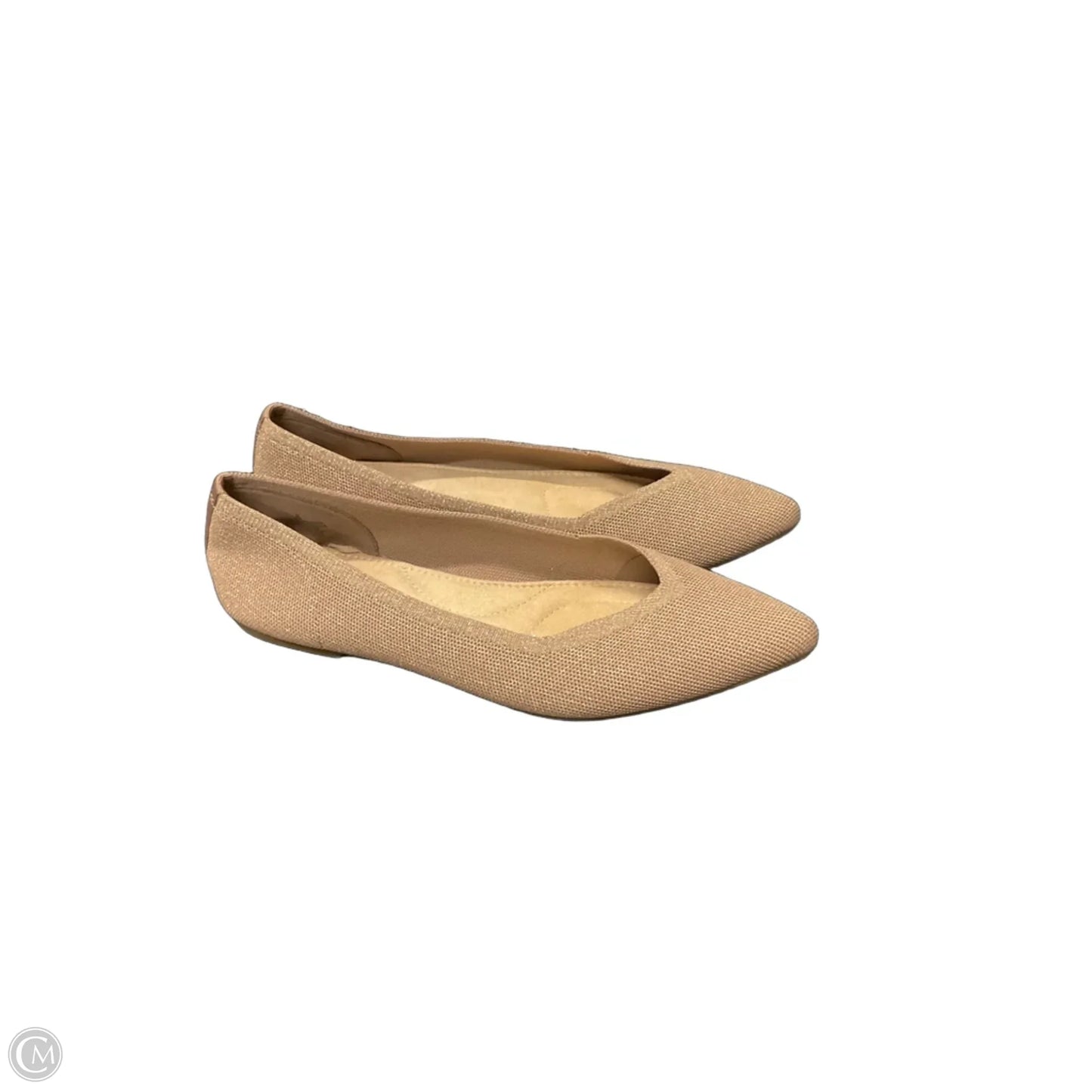 Shoes Flats By Old Navy In Gold, Size: 8
