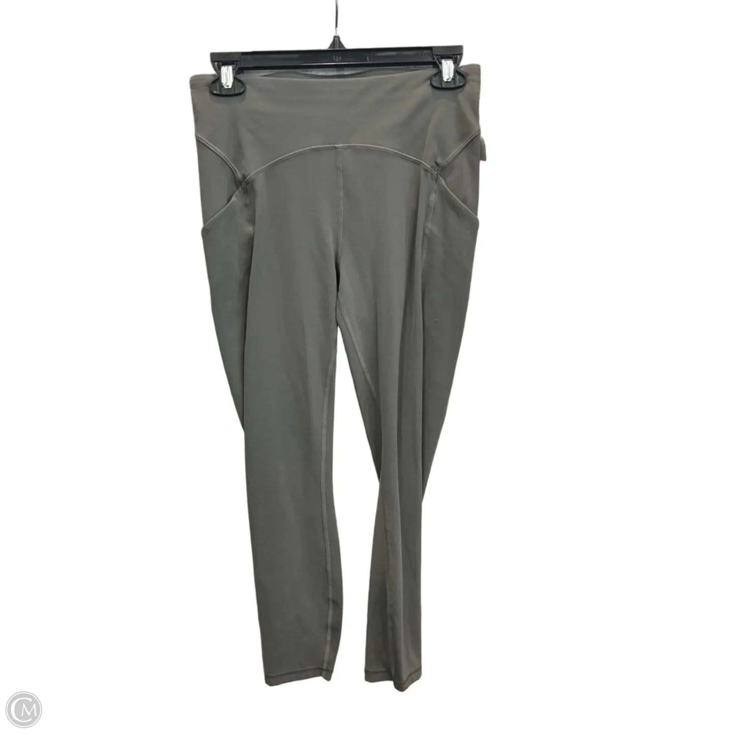 Athletic Leggings By Lululemon In Green, Size: M