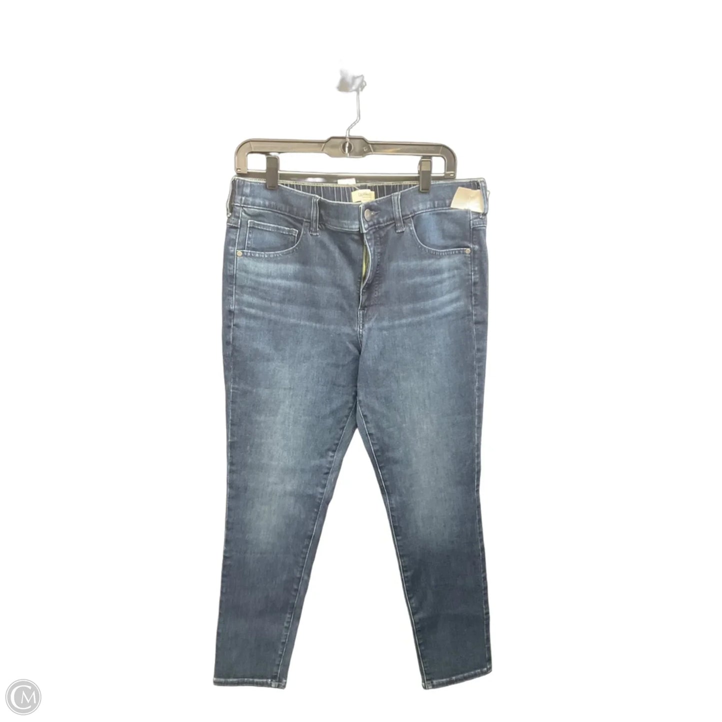 Jeans Skinny By Upwest In Blue Denim, Size: L