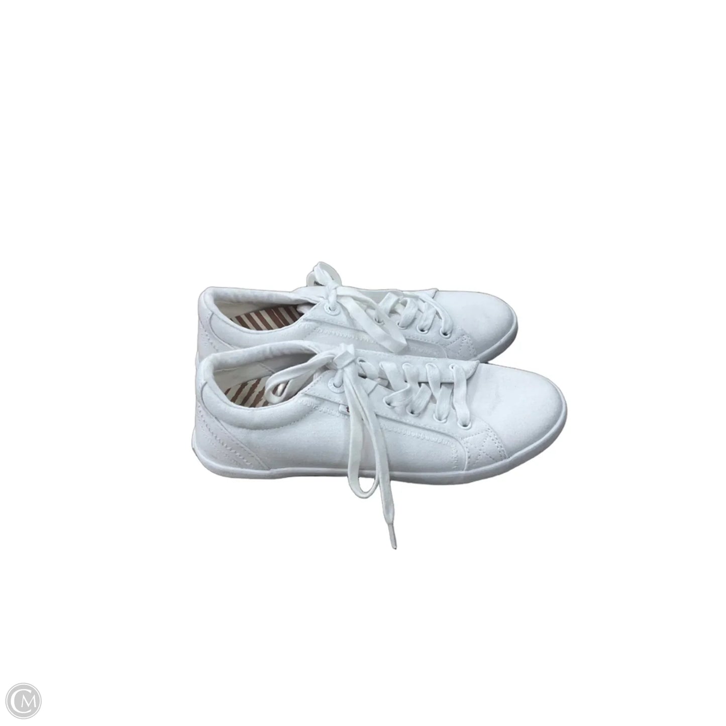 Shoes Sneakers By Taos In White, Size: 8