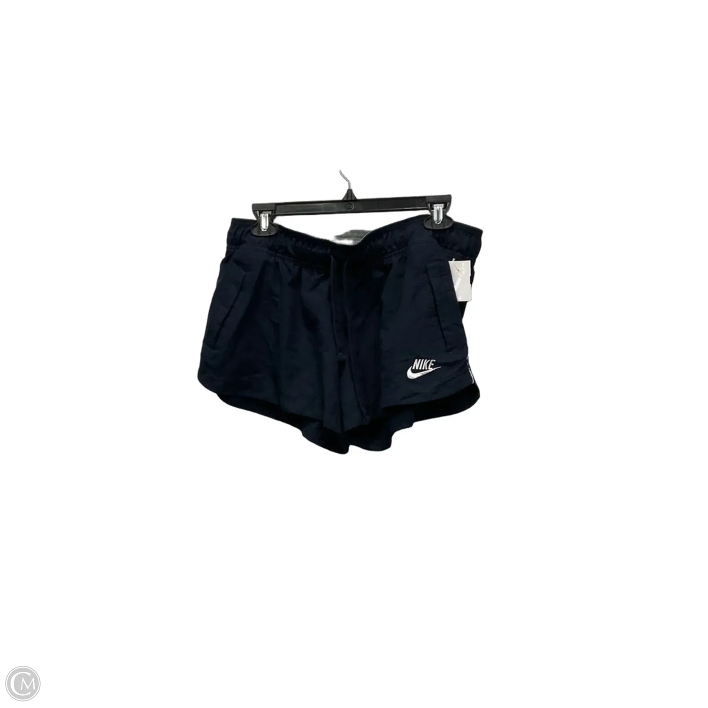 Athletic Shorts By Nike Apparel In Navy, Size: L