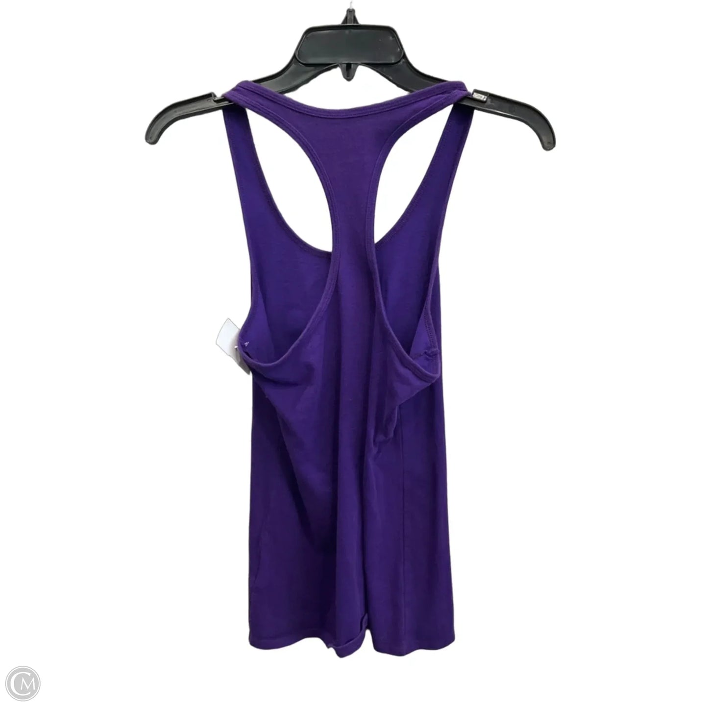 Athletic Tank Top By Nike Apparel In Purple, Size: S