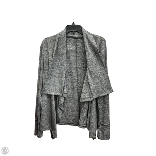Cardigan By Nike Apparel In Grey, Size: S