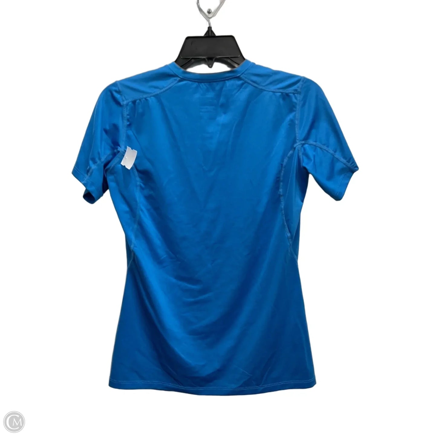Athletic Top Short Sleeve By Nike Apparel In Blue, Size: S