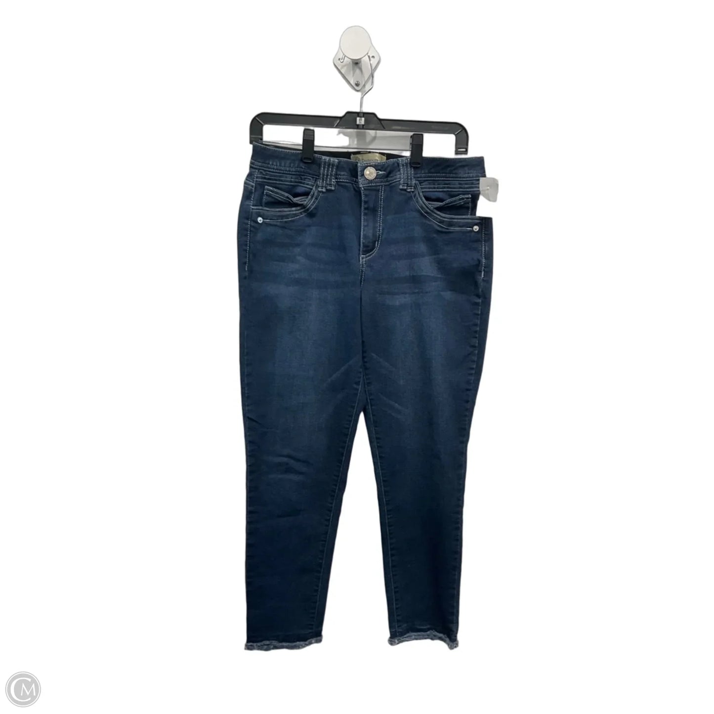 Jeans Straight By Democracy In Blue Denim, Size: 10