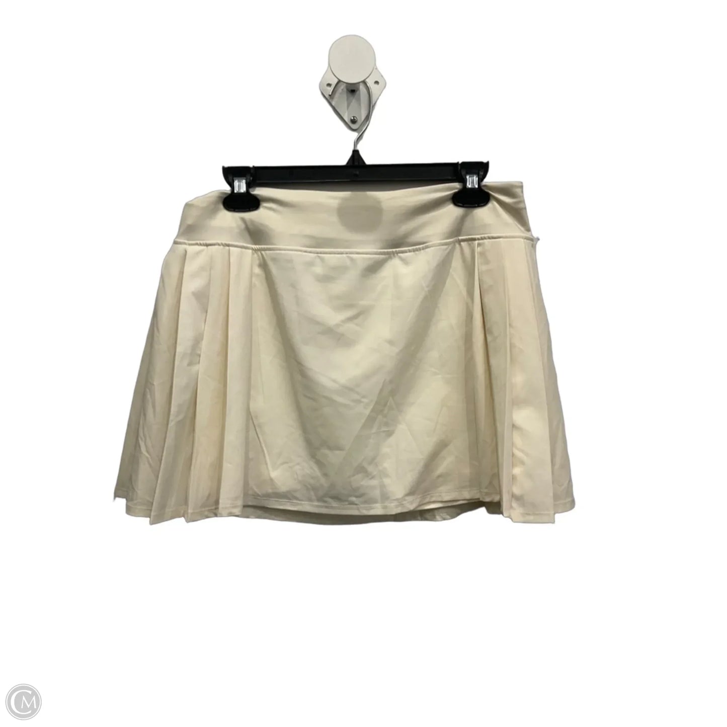 Athletic Skirt By Crane In Cream, Size: M