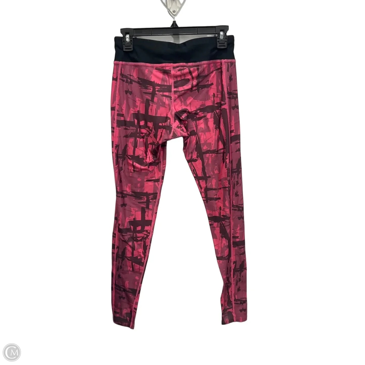 Athletic Leggings By Under Armour In Pink, Size: M