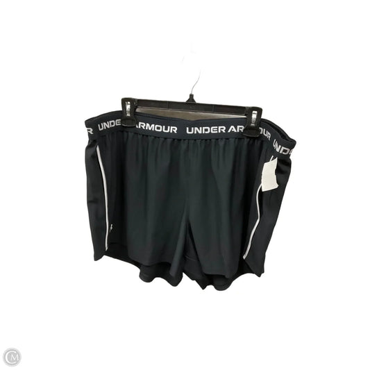 Athletic Shorts By Under Armour In Black, Size: 2x