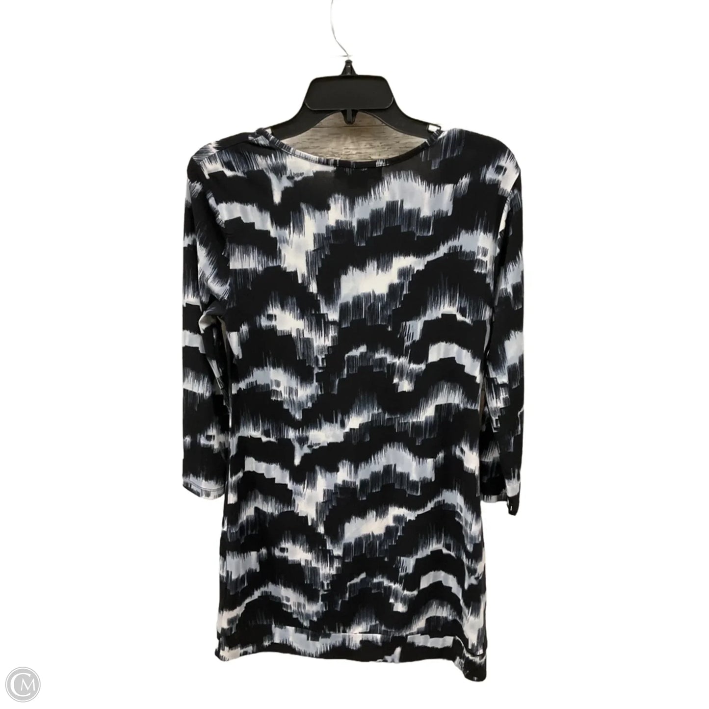 Dress Casual Midi By Michael By Michael Kors In Blue, Size: S
