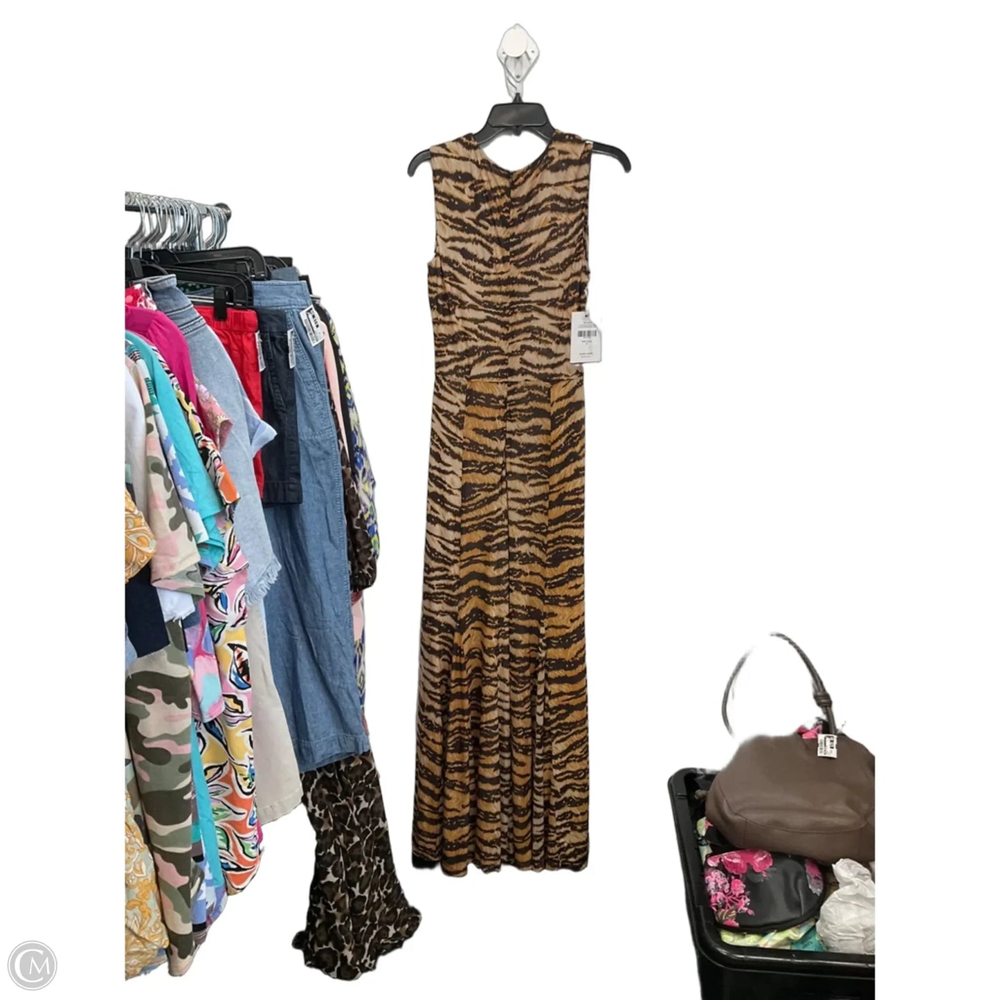 Dress Casual Maxi By Clothes Mentor In Animal Print, Size: M