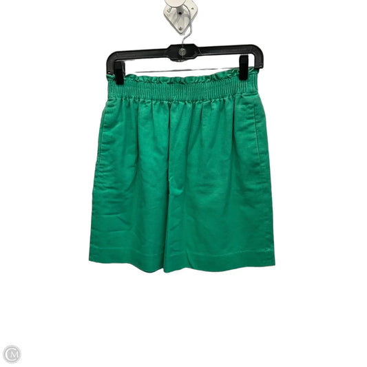 Skirt Mini & Short By J. Crew In Green, Size: 2