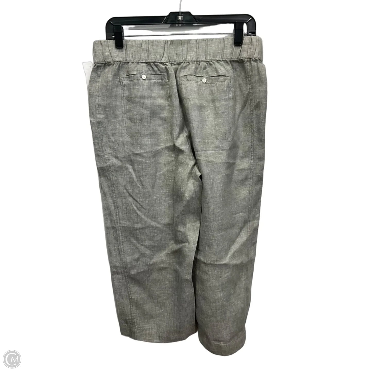 Pants Linen By J. Jill In Green, Size: Sp