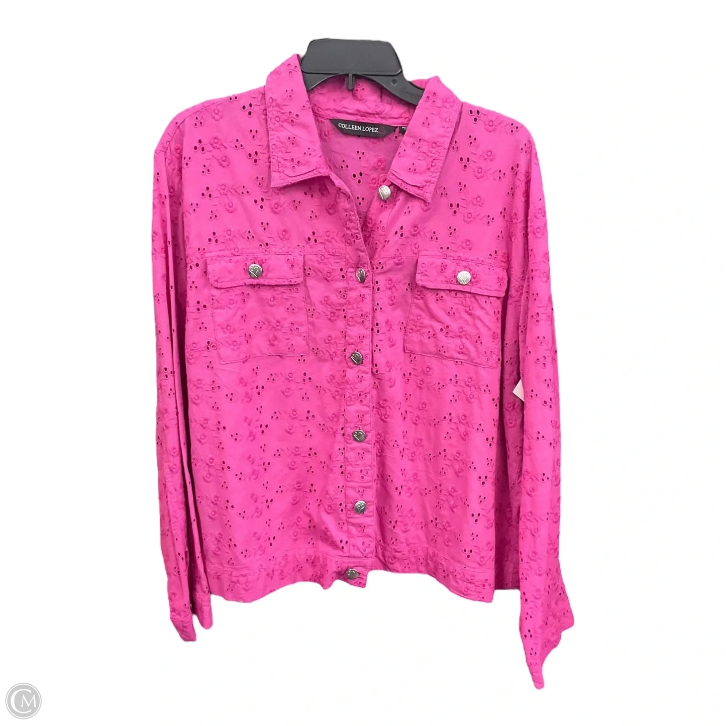 Jacket Other By Clothes Mentor In Pink, Size: Xl