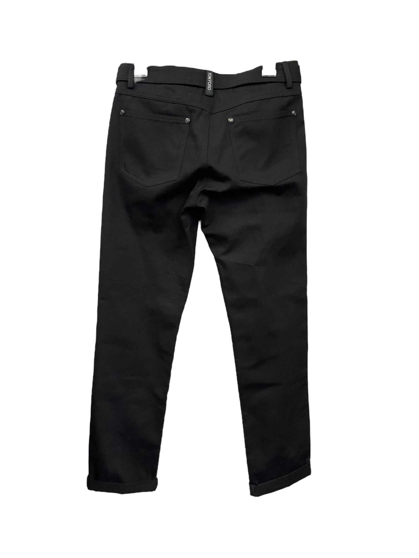 Black Pants Designer Tom Ford, Size 4