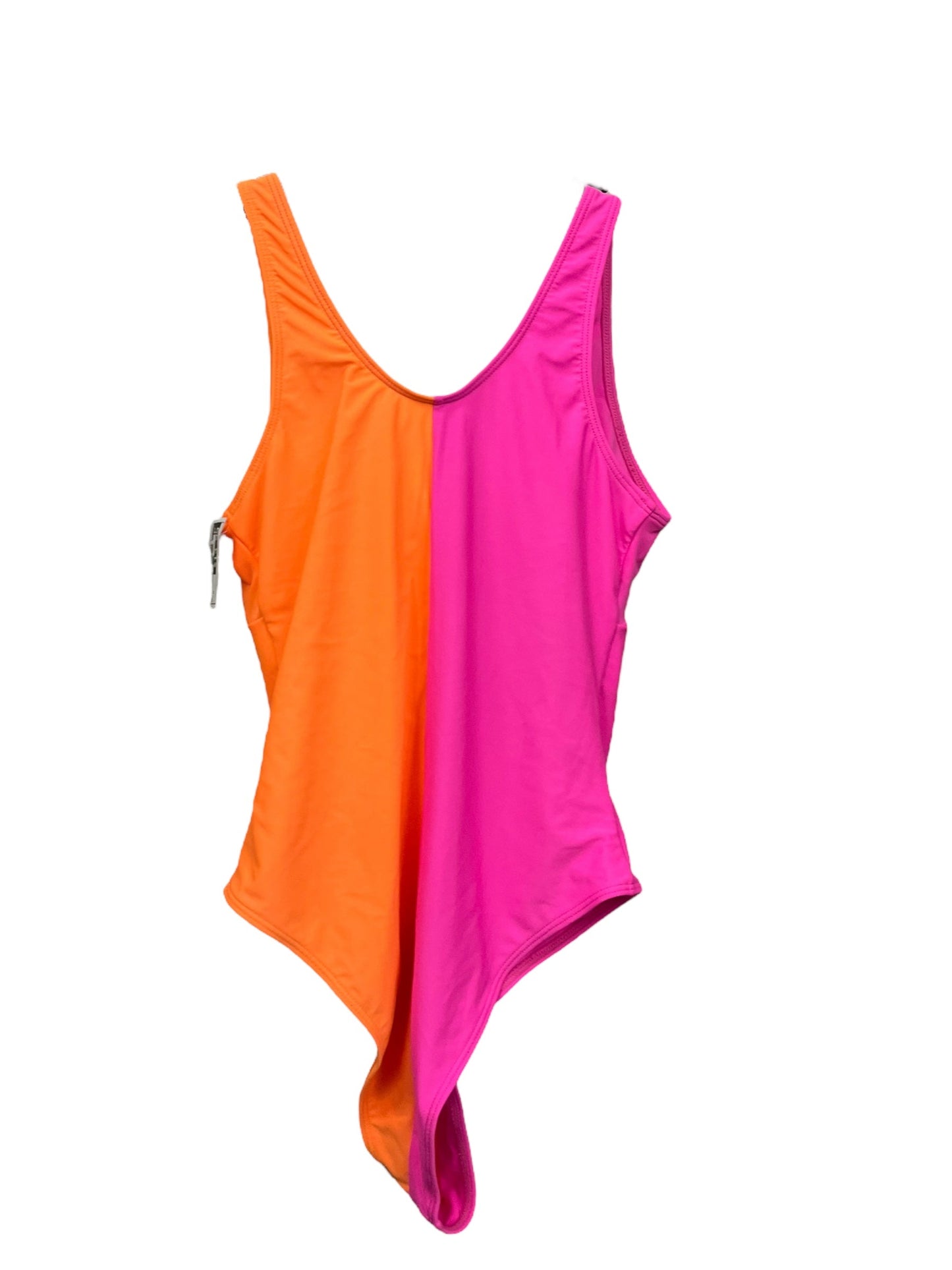 Orange & Pink Swimsuit Pink Lily, Size M