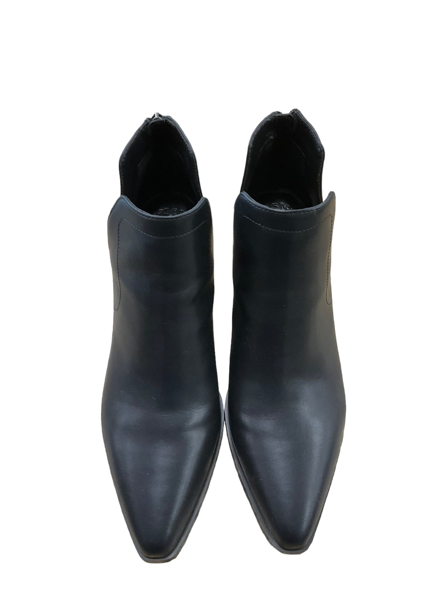 Black Boots Ankle Heels Vince Camuto, Size 10