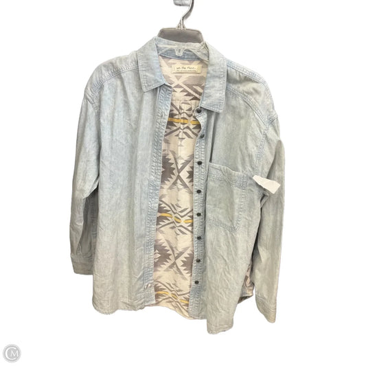 Jacket Shirt By We The Free In Multi-colored, Size: S