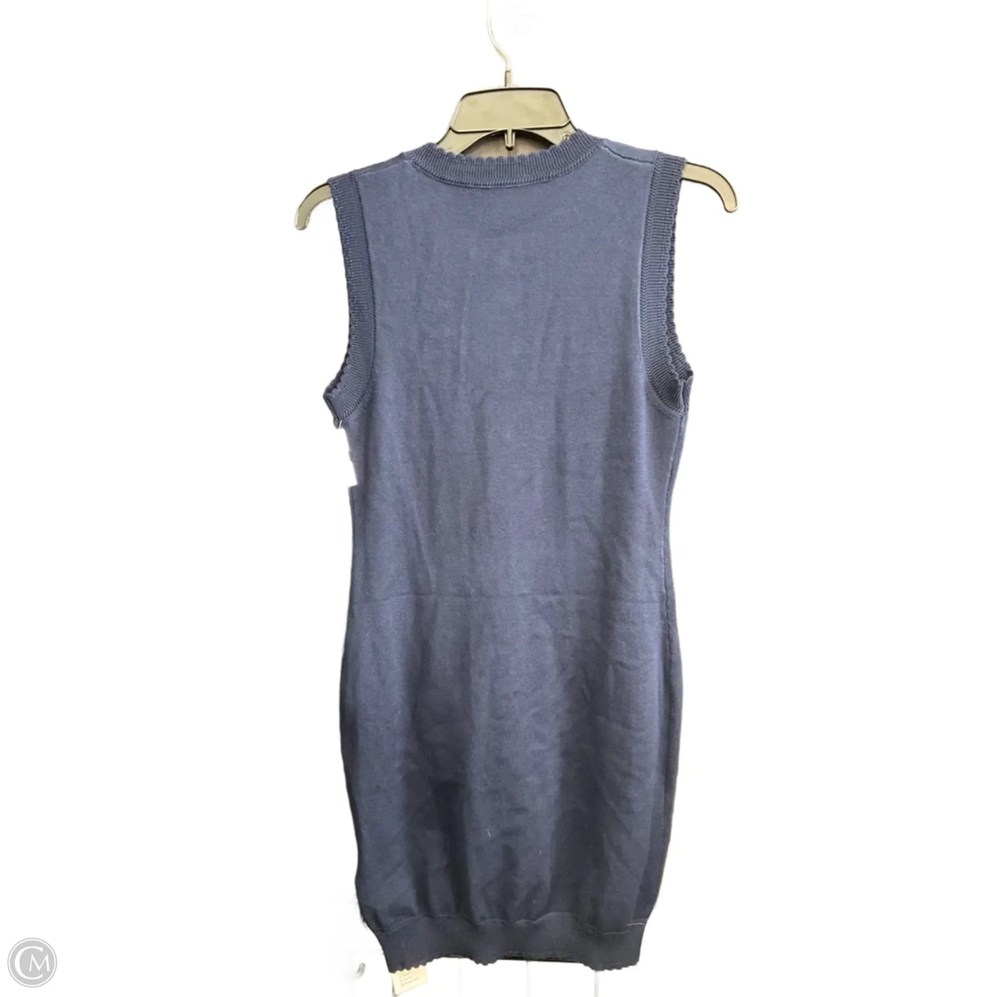 Dress Casual Midi By Cupshe In Navy, Size: L