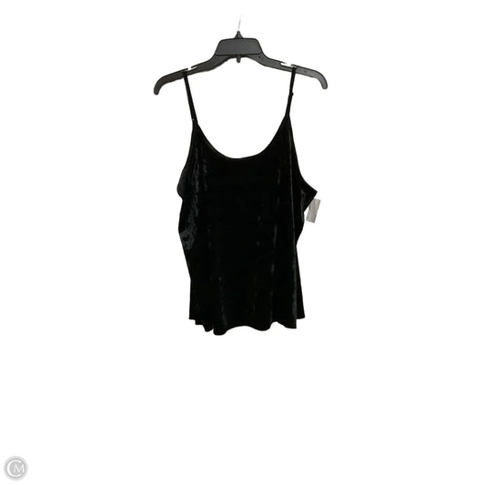 Tank Top By Apt 9 In Black, Size: Xxl