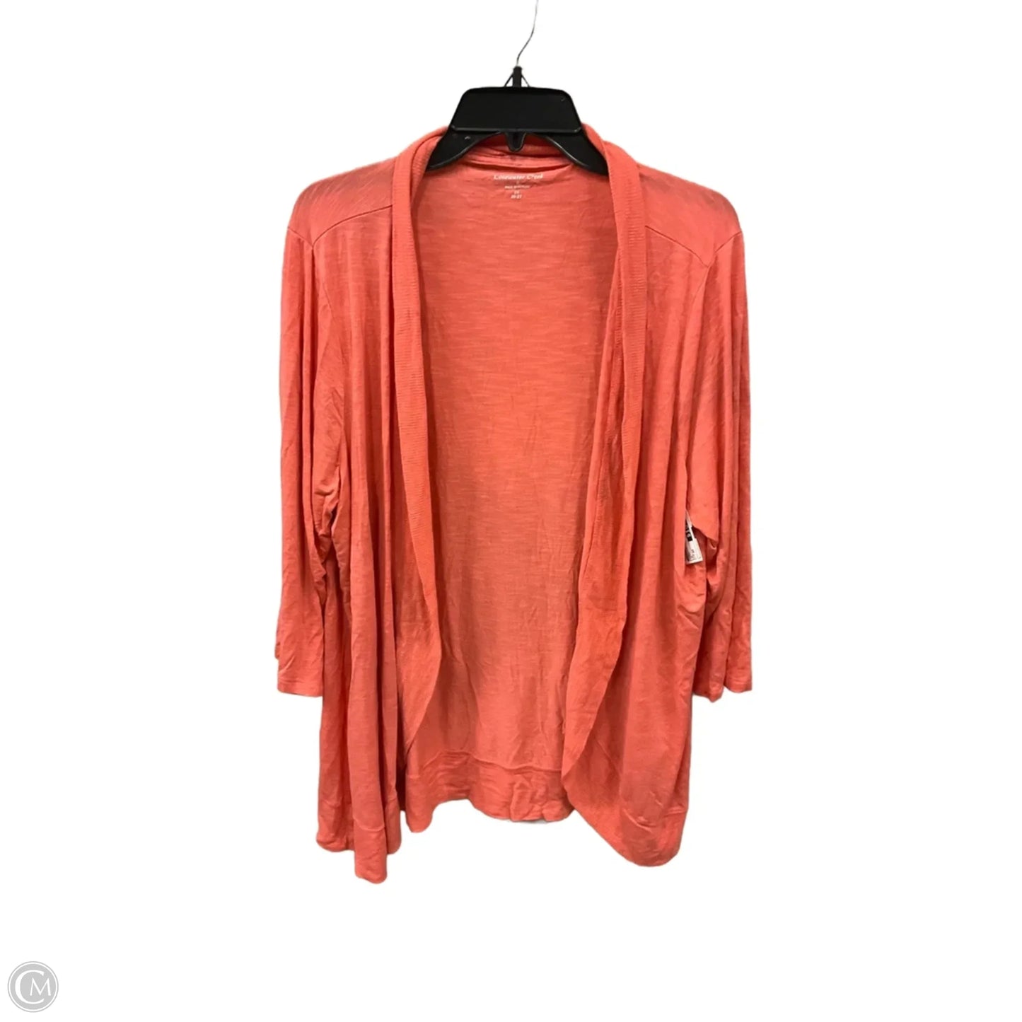 Cardigan By Coldwater Creek In Coral, Size: 2x