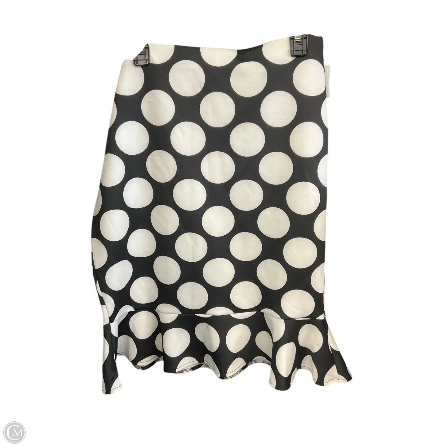 Skirt Midi By Nycc In Black & White, Size: L